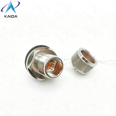 SS Connector Shell.YS3-serie onderwater cirkelvormige serie Connector.Jam Nut Receptacle.YS3-4ZJ14