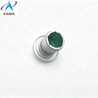 Verweld montage hermetische receptacle MIL DTL 38999 serie III connector.D38999/27NA35PN.Stainless Steel gepassiveerd.