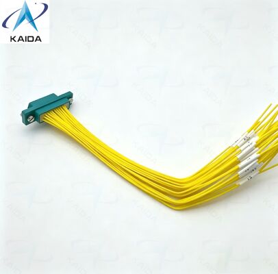 CDbF Serie Micro-Rechthoekige Elektrische Connector 33 Pinnen 150mm.CDBF-33T-15CM. Stekker (met pincontacten)