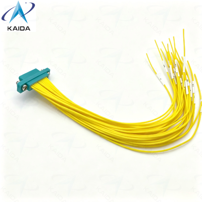 Goud over nikkel contactplating metalen behuizing onderdeelnummer CDBF 25T 15CM Robuuste beschermhoes ontworpen voor industriële elektronica